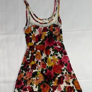 Kirra Floral Lace Flowy Tank Dress